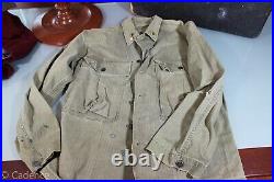 US WW2 Women's Army Corps WAC Nurse's Trunk Group British Made Ike Jacket Boots