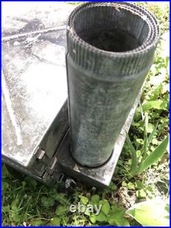US WWII Army Chrysler Airtemp 1944 Cook Stove pipe Set / CHIMNEY Orig WW2 USMC