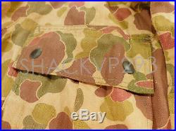 US WWII Army / USMC M1942'Frogskin' HBT Coverall One Piece Camouflage 36R