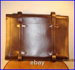 USAAF WWII Army Military Type 2 Leather Briefcase Case Pilot Navigation WW2
