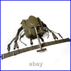 USMC WWII Army M1945 Tactical Equipment Training Gear Pouch Bag Strap Belt Green