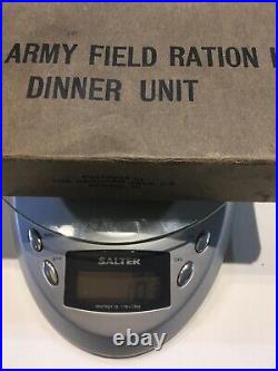 Unopened Original WWII U. S. ARMY DINNER RATION K RATION Made by Cracker Jack Co