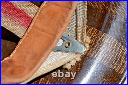 Us Army Ww2 M-1 Combat Helmet Early Westinghouse Liner Silver Rayon Webbing