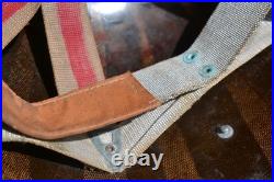 Us Army Ww2 M-1 Combat Helmet Early Westinghouse Liner Silver Rayon Webbing