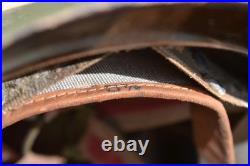 Us Army Ww2 M-1 Combat Helmet Early Westinghouse Liner Silver Rayon Webbing