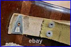 Us Army Ww2 M-1 Combat Helmet Early Westinghouse Liner Silver Rayon Webbing