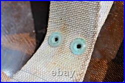 Us Army Ww2 M-1 Combat Helmet Early Westinghouse Liner Silver Rayon Webbing