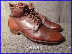 Us Army Wwii Or Pre War Officer's Service Shoes Original Period 8 1/2