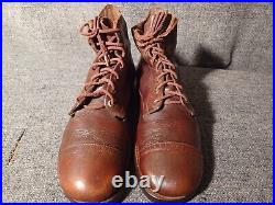 Us Army Wwii Or Pre War Officer's Service Shoes Original Period 8 1/2