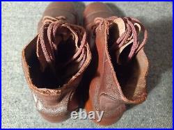 Us Army Wwii Or Pre War Officer's Service Shoes Original Period 8 1/2