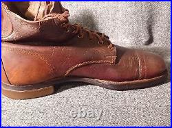 Us Army Wwii Or Pre War Officer's Service Shoes Original Period 8 1/2