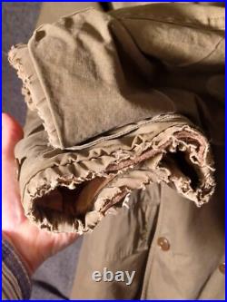 Us Army Wwii Original 3rd Pattern Mackinaw Jacket Size 38 R