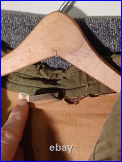 Us Army Wwii Original 3rd Pattern Mackinaw Jacket Size 38 R