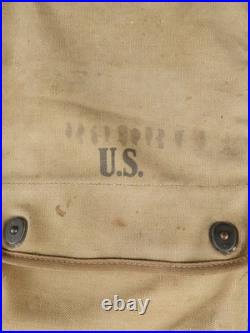Us Card Holder M1938 Identified Wwii M38 Map Case Named Original Ww2 (us Army)