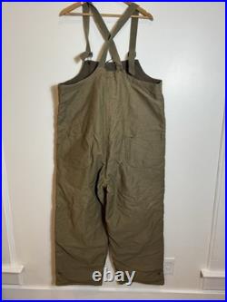 Us Ww2 Army Tanker Bibs Sz L 1944 Worn Rare Wwii Pants Trousers Overalls 40s Usn Us Ww2 Army Tanker Bibs Sz L 1944 Worn Rare Wwii Pants Trousers Overalls 40s Usn