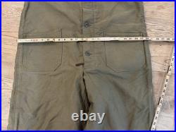 Us Ww2 Army Tanker Bibs Sz L 1944 Worn Rare Wwii Pants Trousers Overalls 40s Usn Us Ww2 Army Tanker Bibs Sz L 1944 Worn Rare Wwii Pants Trousers Overalls 40s Usn