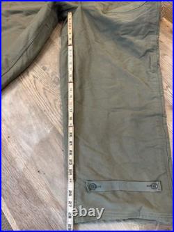 Us Ww2 Army Tanker Bibs Sz L 1944 Worn Rare Wwii Pants Trousers Overalls 40s Usn Us Ww2 Army Tanker Bibs Sz L 1944 Worn Rare Wwii Pants Trousers Overalls 40s Usn