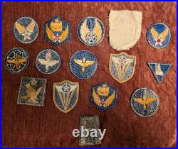 Us Wwii Army Air Force Original War Time Embroidered Set Of 30 Patches