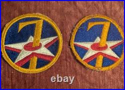 Us Wwii Army Air Force Original War Time Embroidered Set Of 30 Patches
