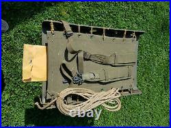 VINTAGE, USMC, US ARMY, WORLD WAR II, WW2, 1945 PACK FRAME, Weapons Carrier