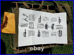 VINTAGE, USMC, US ARMY, WORLD WAR II, WW2, 1945 PACK FRAME, Weapons Carrier
