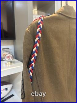 VINTAGE WWII US Army Infantry Sergeant Service Jacket PUC Medal Blue Cord 36L