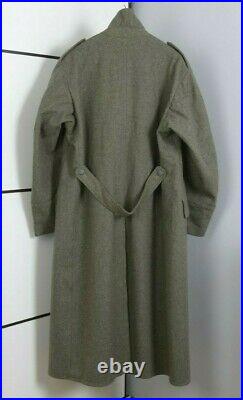 VTG 1940 SWEDISH ARMY MILITARY WW2 WW II Mens Wool Coat Jacket Double Breasted