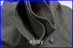 VTG 1940 SWEDISH ARMY MILITARY WW2 WW II Mens Wool Coat Jacket Double Breasted