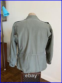 VTG 1940s US Army M-1943 Field Jacket size 36 Short HBT Military WWII M43 1944