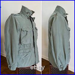VTG 1940s US Army M-1943 Field Jacket size 36 Short HBT Military WWII M43 1944