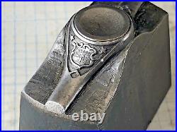 VTG Antique WWII US Military Army Ring Hub Stamp Jewelry Tool Detroit W. B Co 251