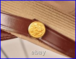 VTG Men's 1940s Khaki Bancroft WWII US Army Officer's Cap Sz 7 1/4 WW2 Flighter