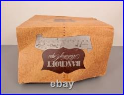 VTG Men's 1940s Khaki Bancroft WWII US Army Officer's Cap Sz 7 1/4 WW2 Flighter