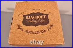 VTG Men's 1940s Khaki Bancroft WWII US Army Officer's Cap Sz 7 1/4 WW2 Flighter