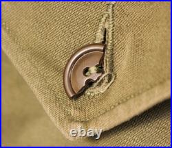 VTG Men's WWII US Army M-43 Field Jacket Sz 34 R WW2 1940s M43 Sateen Cotton