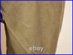 VTG Men's WWII US Army M-43 Field Jacket Sz 34 R WW2 1940s M43 Sateen Cotton