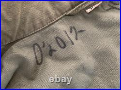 VTG Old M43 Field Jacket Coat OD M1943 38L Korea World War II WW2 US Army 40s