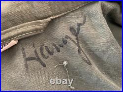 VTG Old M43 Field Jacket Coat OD M1943 38L Korea World War II WW2 US Army 40s