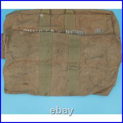 VTG WW2 AN 6505-1 Aviator's Kit Bag US Army Air Force WWII Stenciled VTG WW2 AN 6505-1 Aviator's Kit Bag US Army Air Force WWII Stenciled