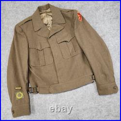 VTG WW2 WWII 25th Infantry Meritorious Unit 1940s US Army Officer's Field Jacket