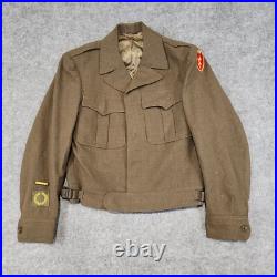 VTG WW2 WWII 25th Infantry Meritorious Unit 1940s US Army Officer's Field Jacket