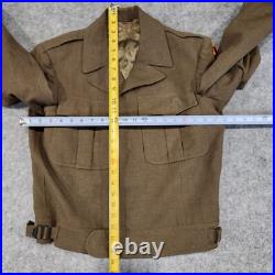 VTG WW2 WWII 25th Infantry Meritorious Unit 1940s US Army Officer's Field Jacket