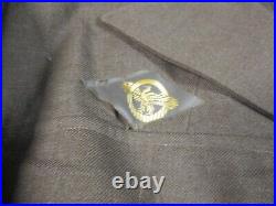 VTG WWII Military US Army Dress Jacket Medium Engineers Patch Tie H9565 EUC READ