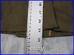 VTG WWII Military US Army Dress Jacket Medium Engineers Patch Tie H9565 EUC READ