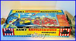 VTG WWII T. Cohn Inc. NY Army Battleground Maneuvers Playset #7750 Original Box