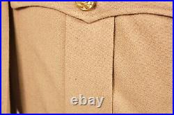 VTG WWII US Army 8th Air Force Bullion Patch Summer Officer's Tunic Jacket WW2