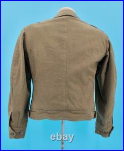 VTG WWII US Army Ike Jacket Sz 36 R 40s WW2 Follow Me Infantry School Patch VTG WWII US Army Ike Jacket Sz 36 R 40s WW2 Follow Me Infantry School Patch