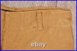 VTG Women's 1940s WW2 British Army Cotton Drill Khaki Shorts Sz 32 WWII