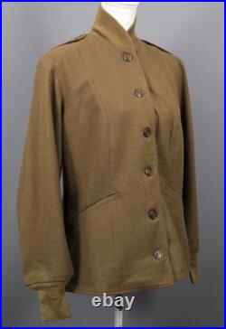 VTG Women's NOS WW2 US Army WAC M-43 Wool Field Jacket Liner Sz 40 R WWII 1940s