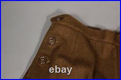VTG Womens US Army WW2 WAC Wool Liner Trousers NOS Sz 16 R 1940s WWII WAAC Pants